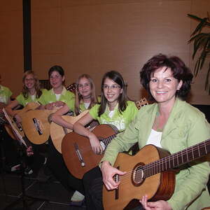 Gitarrengruppe der MS Garsten