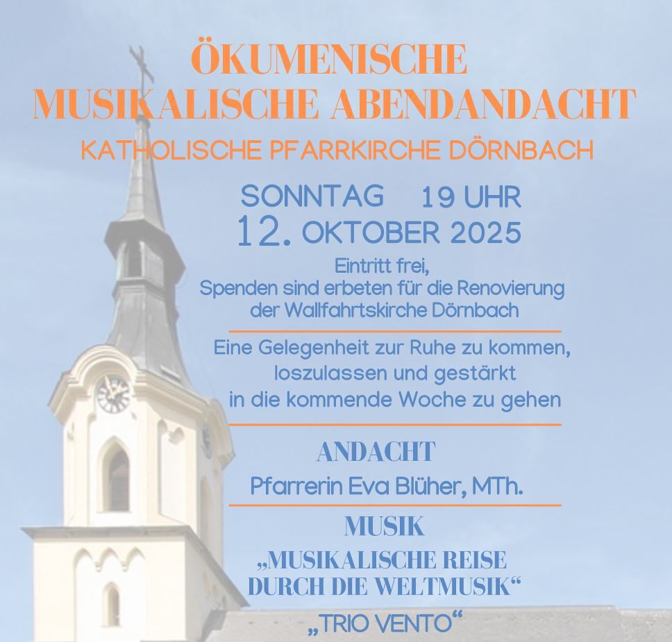 Musikalische Abendandacht